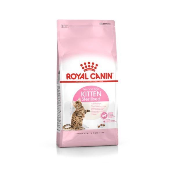 Croquettes pour Chaton Kitten Sterilised ROYAL CANIN 2kg