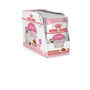 Sachet de Sauce pour Chaton Kitten Second Age ROYAL CANIN 12 x 85g