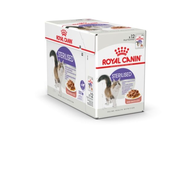 Sachet de Sauce pour Chat Sterilised ROYAL CANIN 12 x 85g